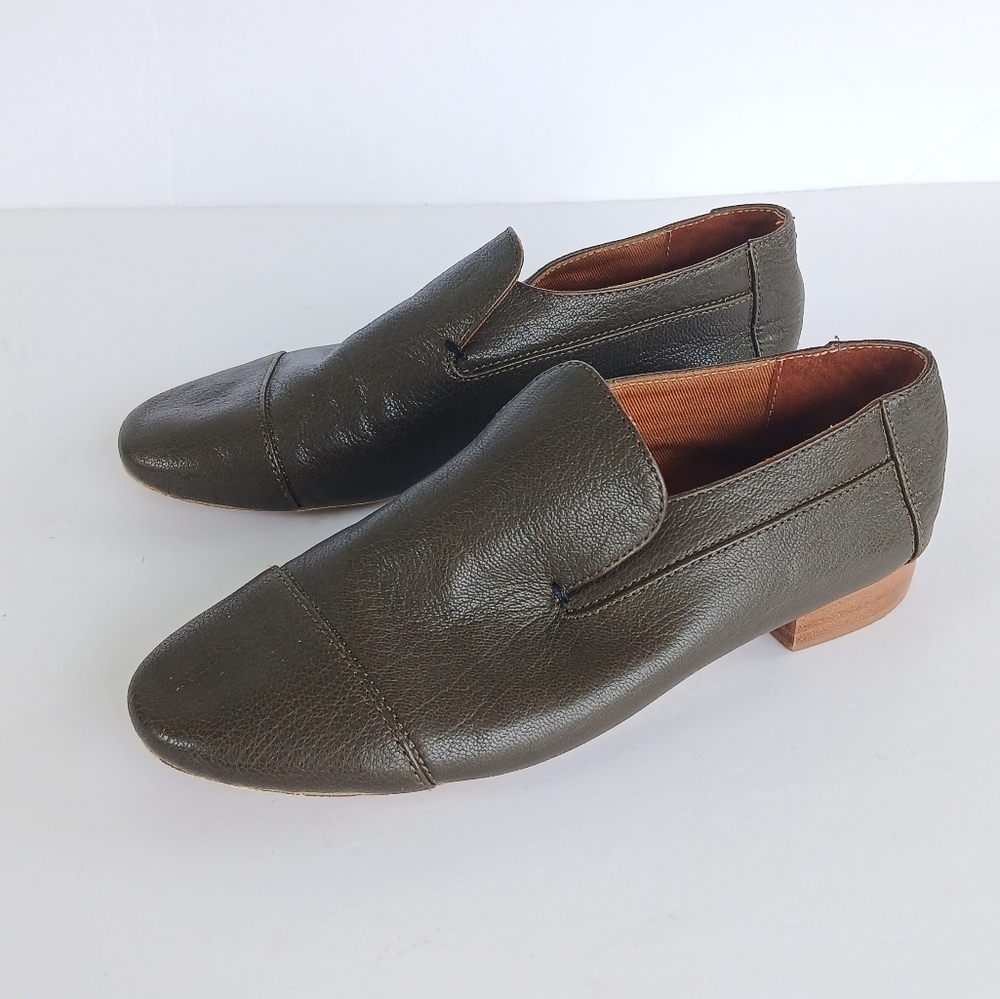 Jeffrey Campbell Barkley Loafer Dark Green